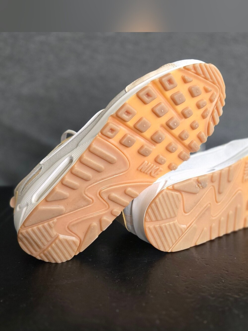 Nike Women's Air Max Sneakers in Yellow, Cream, and White - Picture 8 of 8